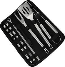 16-delars Grillverktyg Set