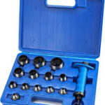 QWORK® 14-delars spetsset för läderstämpling 5–35 mm