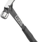 Estwing EB/15SM Ultra Svart Hammare - Stötdämpande & Fräsad Yta