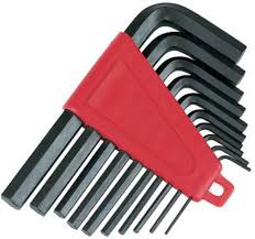 10-delars Metrisk Insexnyckelset 2-10 mm