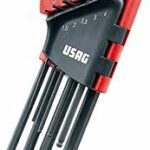 USAG 280084 Långa Insexnycklar 9-serie
