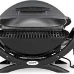 Weber Q1400 Elektrisk Grill - Portabel BBQ med 43 x 32 cm Grillyta