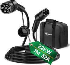 GONEO Typ 2 22kW Laddkabel 7M för Elbil