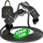 EIDYBOX Typ 2 Laddkabel för Elbil 22 kW