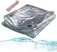 Vattentät Transparent PVC Presenning för Växthus