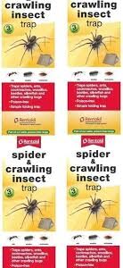 Rentokil 4-pack Fälla för Spindlar och Krypande Insekter