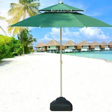 Dubbel Parasoll för Strand och Uteplats
