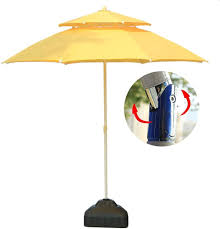 DX 230 cm Trädgårdsparaply för Uteplats