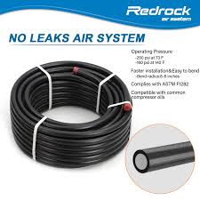 Luftkompressor Tillbehörssats 3/4" x 100 ft HDPE Aluminium
