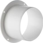 Ø 125 mm Plastfläns för Ventilationsrör