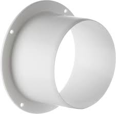 Ø 125 mm Plastfläns för Ventilationsrör