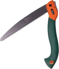 TerCasa® Fällbar Trädgårdssåg med Säkerhetslås - 23 cm Rostfritt Stål