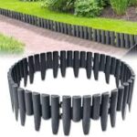 Froadp Rabattkanter Set 28x24 cm - Plastkantning för Gräsmatta