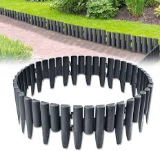 Froadp Rabattkanter Set 28x24 cm - Plastkantning för Gräsmatta