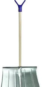 POKM Snöskyffel i Metall med Trähandtag