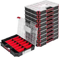 PAFEN 10-pack Smådelssortimentlådor - 284 x 390 x 60 mm