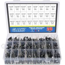 Glarks 240 st Metall Elektrolytkondensatorer
