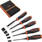 Jorgensen Professionella Stämjärn för Trä – 5-pack