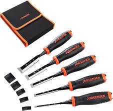Jorgensen Professionella Stämjärn för Trä – 5-pack