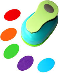 CADY Crafts Oval Pappersstans 2 Tum