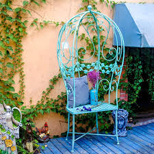 Rosenträdgårdsbänk med Pergola