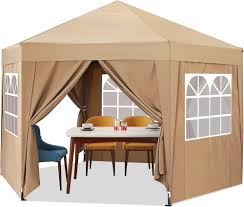 Hikole Vikbart Hexagon Tält 12x12 ft