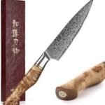 Damaskus Universalkniv för Frukt och Skalning