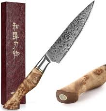 Damaskus Universalkniv för Frukt och Skalning