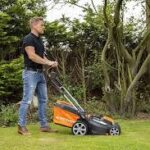 Yard Force 20 V Sladdlös Gräsklippare med Hybridfångstväska 34 cm