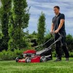 Einhell Bensin Gräsklippare 40 cm - Svart/Röd