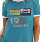 Vintage T-shirt Dam 1983 - Födelsedag