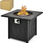 GOPLUS Rökfri Propan Eldstad 5000 BTU - Fyrkantig 81