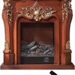 Vattenånga Elektrisk Eldstad Insats