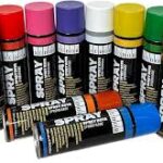 Sprayfärg-set: 12 Snabbtorkande Färger