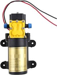 Membranpump 12V 8L/min - Högflödes Vattenpump för Jordbruk