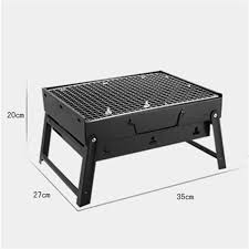 Bärbar Hopfällbar Kolgrill för Utomhusbruk