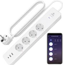 ANTELA Smart Grenuttag med Energiövervakning och Timer 16A