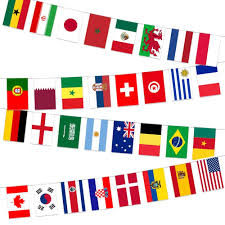 50 Världens Flaggor 2024 - 15 m Banderoll
