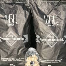 BBQKontor Premium Bokträ Grillkol - 20 kg