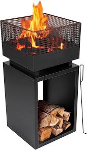 BBQ Eldkorg i Aluminium - Svart