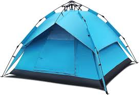 Snabbt Pop-up Tält för Familjecamping - Vattentåligt 4 Säsonger