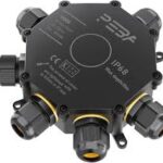 YX PEBA® IP68 Vattentät 6-vägs Kopplingsdosa