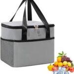 OUOQI Isolerad Lunchväska - 2-Pack för Picknick