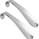 PREMYO 2-pack Skohorn Metall Kort - 16cm