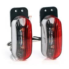 Wiltec 2-pack Positionsljus med 6 LED-dioder E-godkända