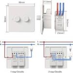 iolloi LED Dimmer Switc h 2 Gång